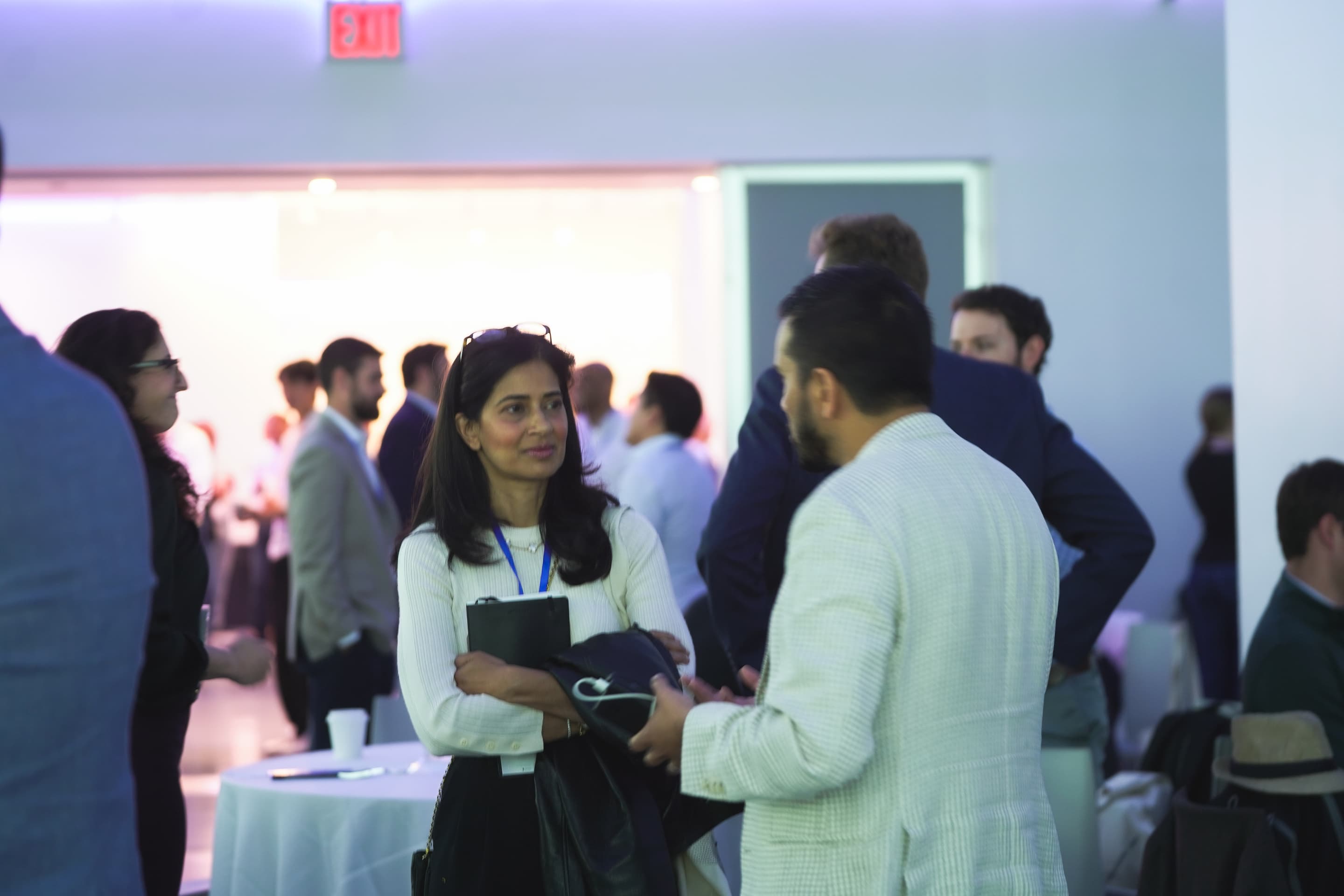 Break between sessions at Prax Summit