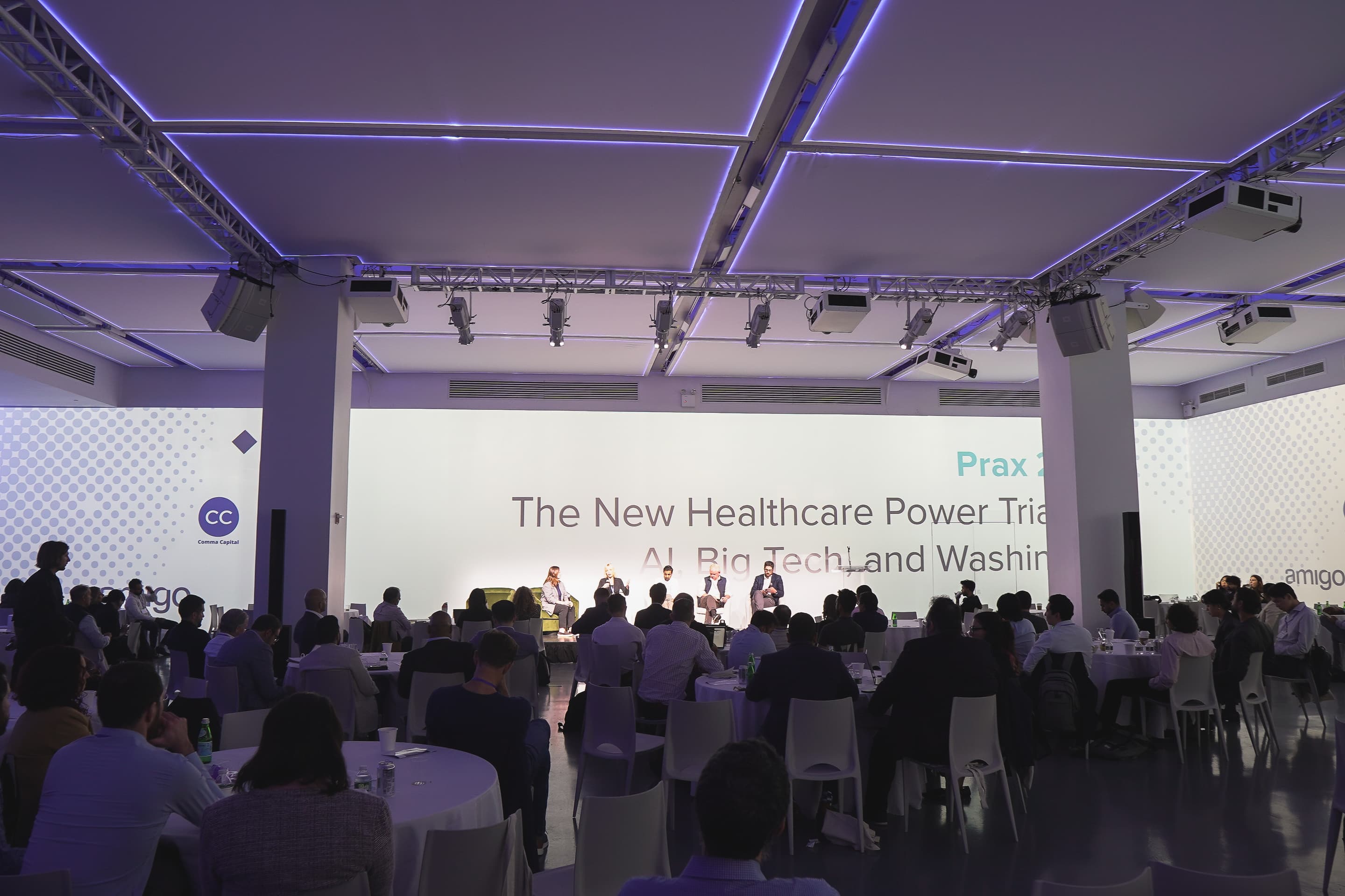 Healthcare policy panel at Prax